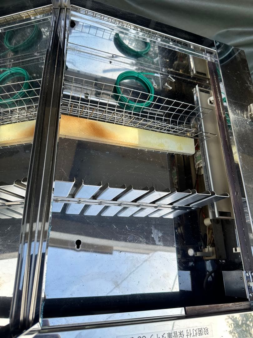 ジャンク品CS-G7 殺菌灯付包丁保管庫7本収納18-8 ※平野製作所