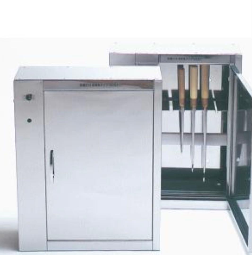 ジャンク品CS-G7 殺菌灯付包丁保管庫7本収納18-8 ※平野製作所