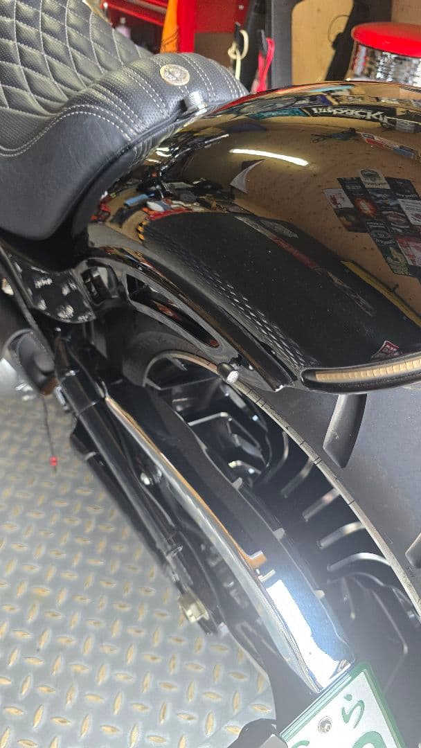 美品ブレイクアウト トライジャ 製 Sシート+Sフェンダ-+ケラーマンウインカー