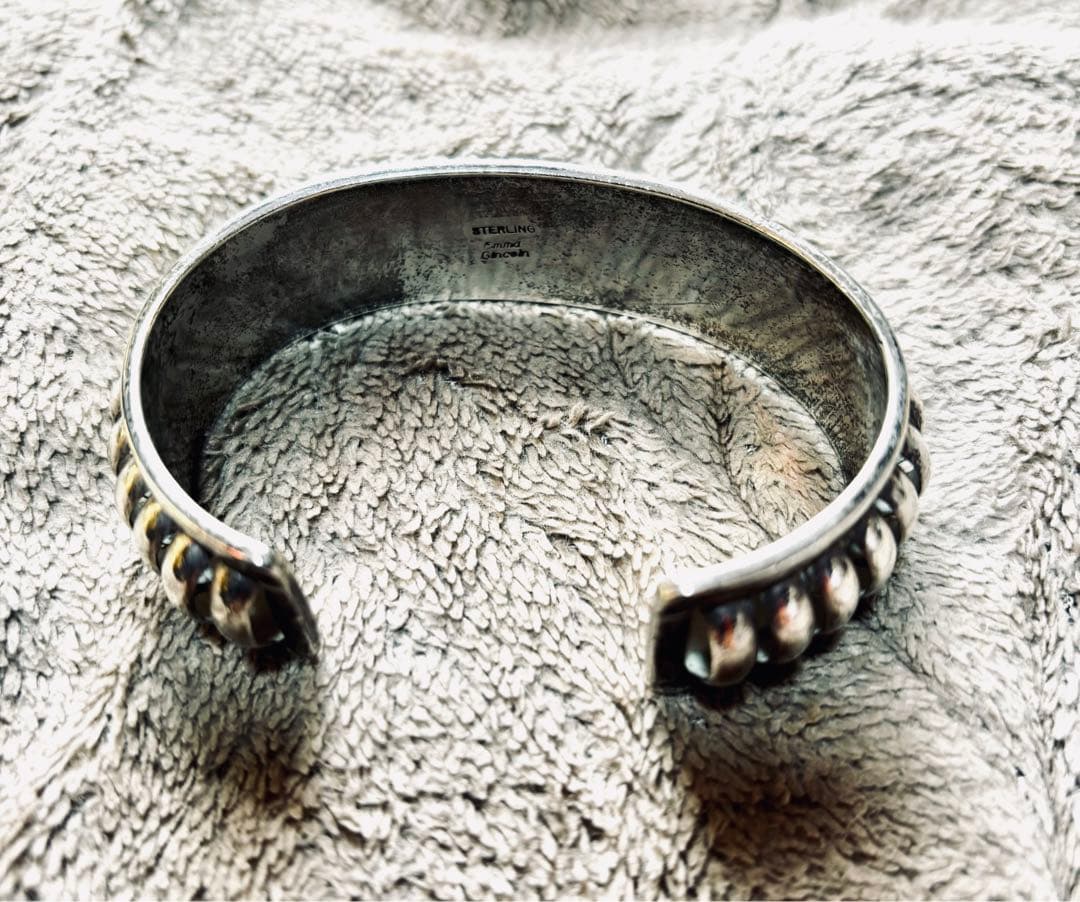 ☆年末特価☆激レアシルバー emmaリブデザイン バングル