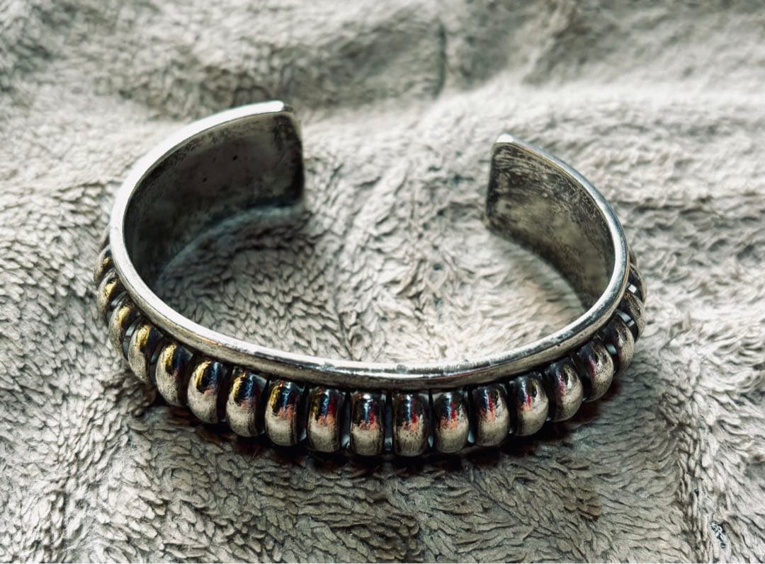 ☆年末特価☆激レアシルバー emmaリブデザイン バングル