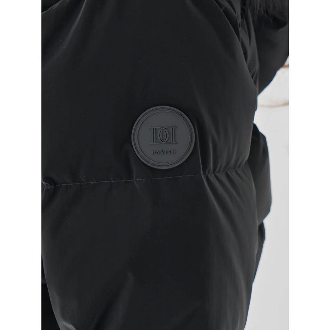 新品タグ付 ダーリッチ レディショートダウンジャケット ブラック フリー