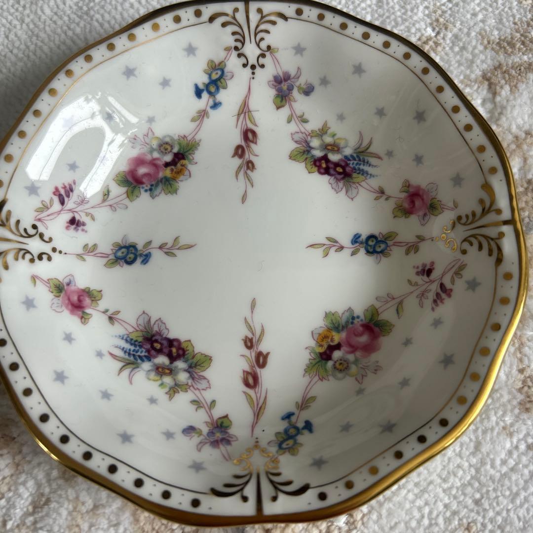  Crown Derby ロイヤルアントワネット フルーツ皿　2枚