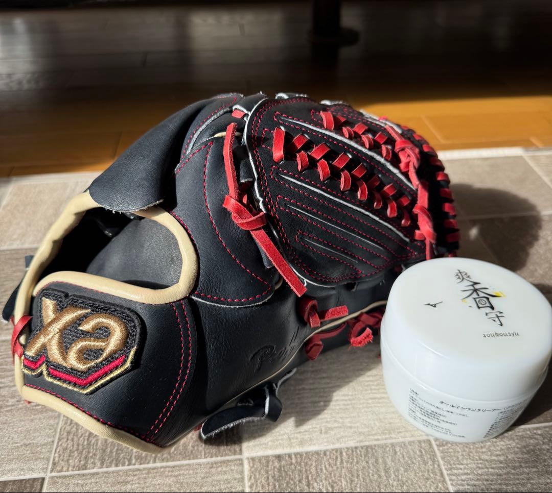 【配色レア】ザナックス　一般軟式投手用グラブ＋おまけ付き