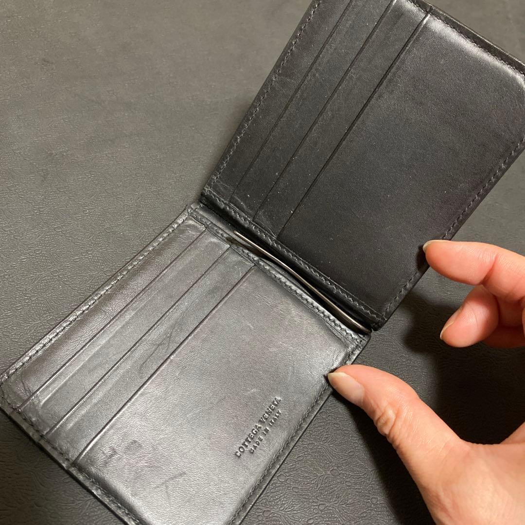 BOTTEGA VENETA マネークリップ ブラック