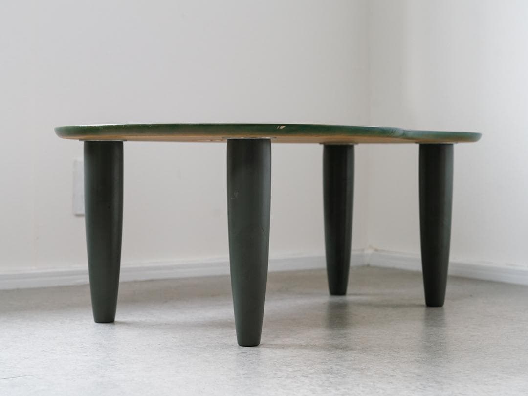 90's vintage ビーンズ テーブル レトロポップ　ポストモダン