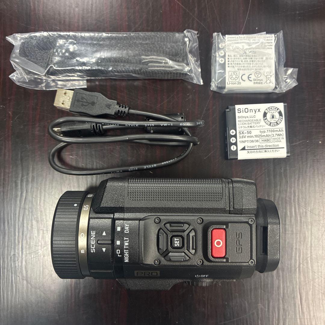 中古 SiOnyx AURORA PRO 監視用ナイトビジョン単眼鏡 個装箱破損