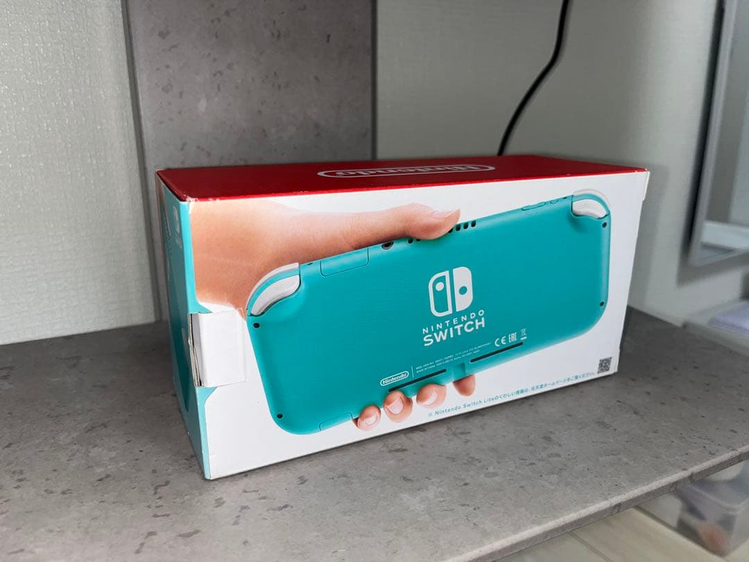 Nintendo Switch Lite ターコイズ一式・保護フィルム付き