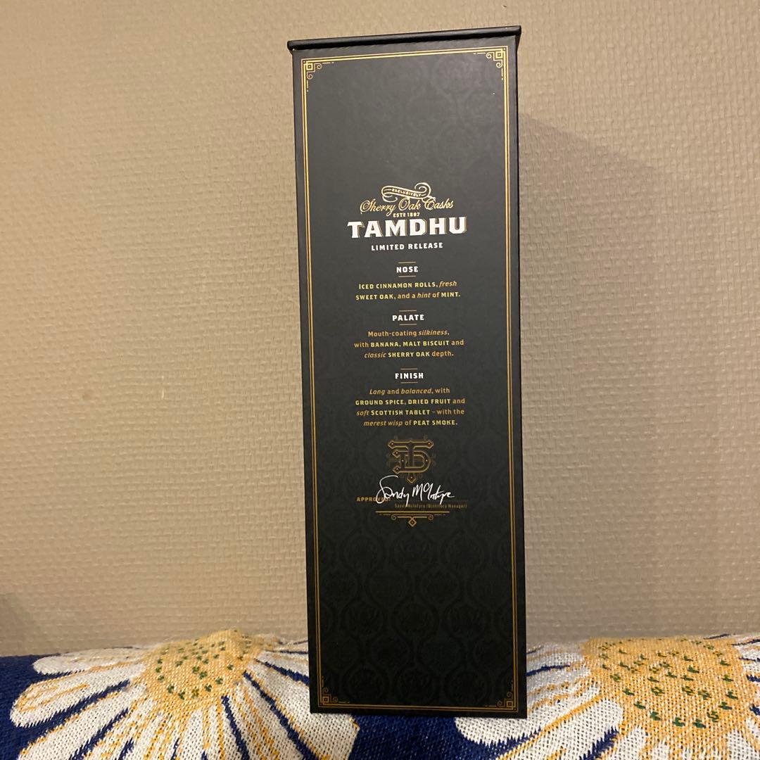 新品未開栓　Tamdhu 12年 シェリーオークカスク