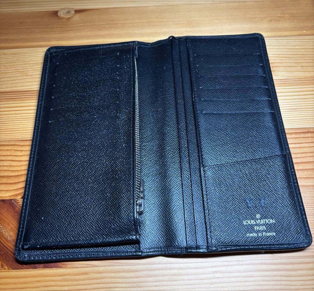 ルイヴィトン エピ ポルトフォイユ・ブラザ ノワール ブラック　長財布