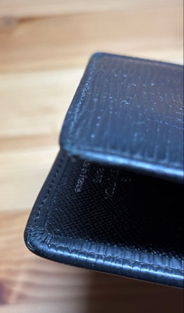 ルイヴィトン エピ ポルトフォイユ・ブラザ ノワール ブラック　長財布