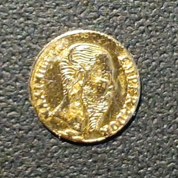 1865年メキシコマクシミリアン1ペソ金貨