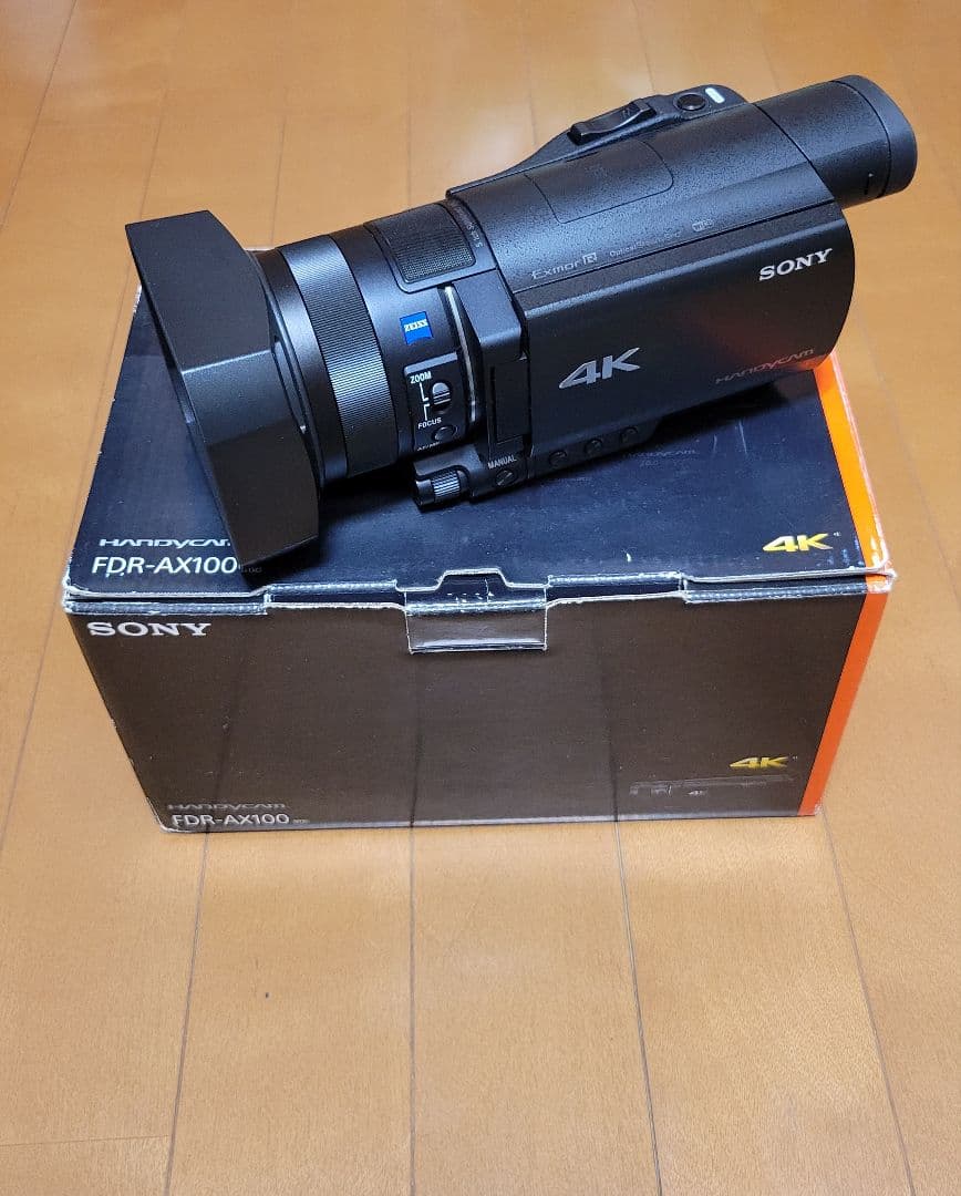 SONY FDR-AX100 4Kデジタルビデオカメラ