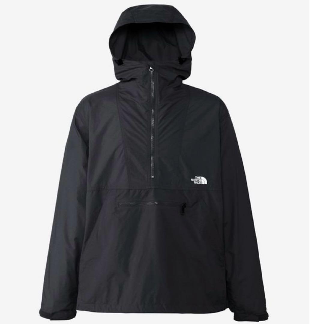 The north face コンパクトジャケット　ブラックXL