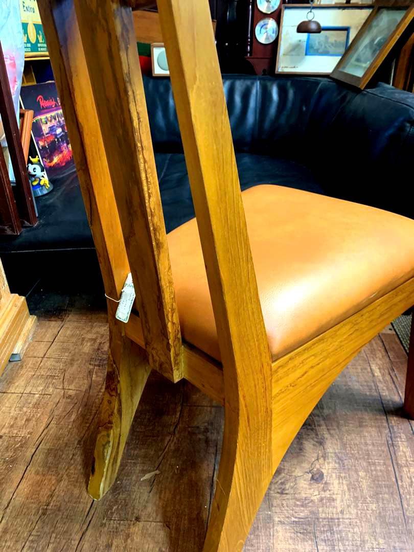 無垢材チェアー定価¥80000