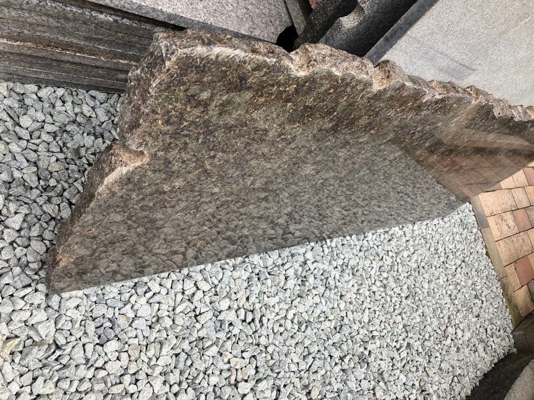 大理石プレート　御影石プレート　盆栽棚　飾り台