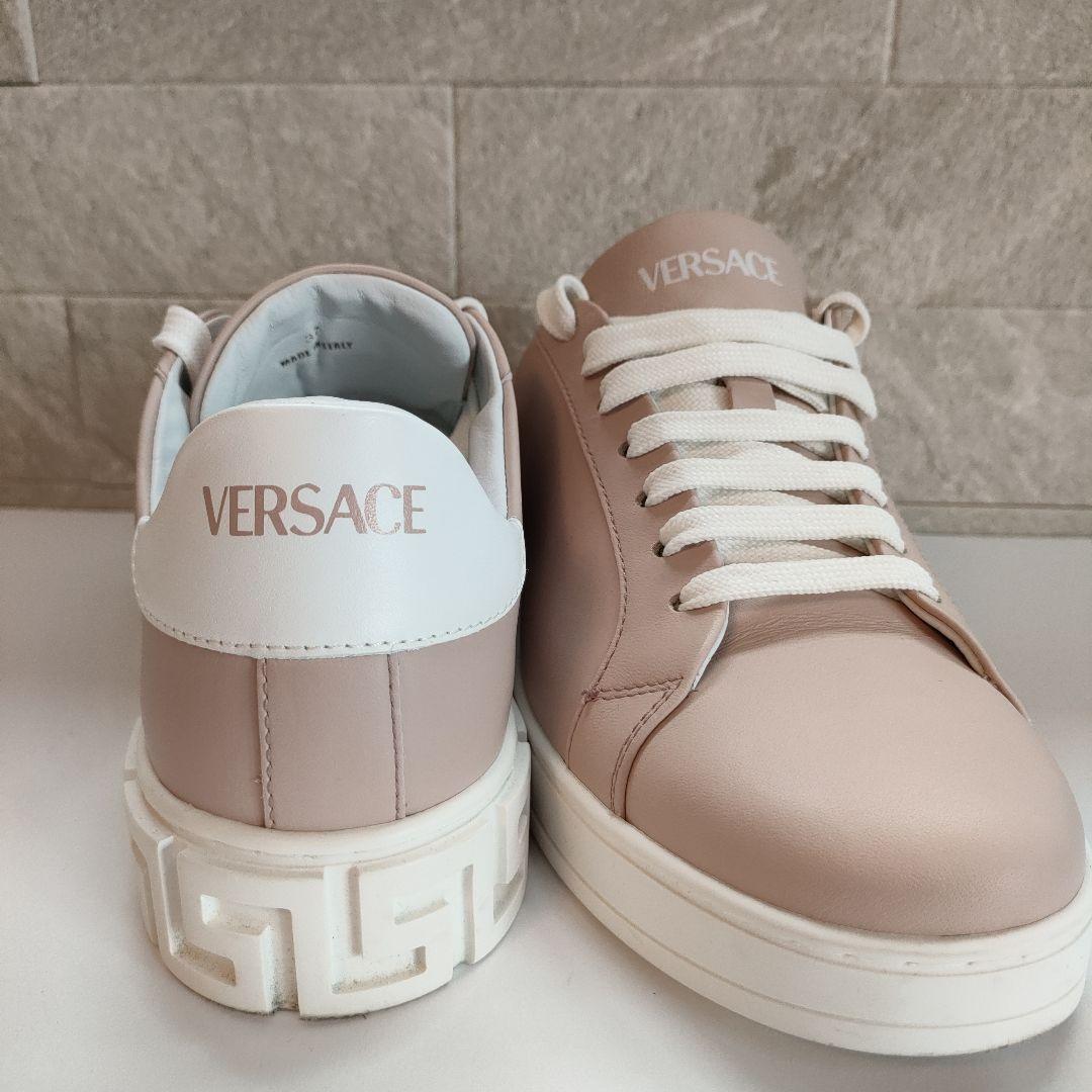 極美品❢VERSACE　ヴェルサーチ　レザーシューズ　37