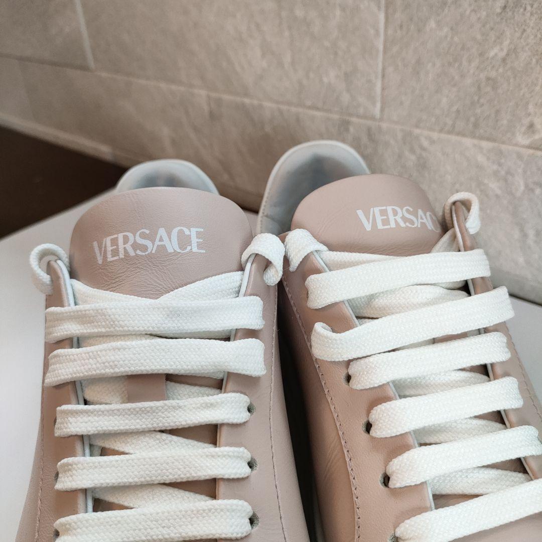 極美品❢VERSACE　ヴェルサーチ　レザーシューズ　37