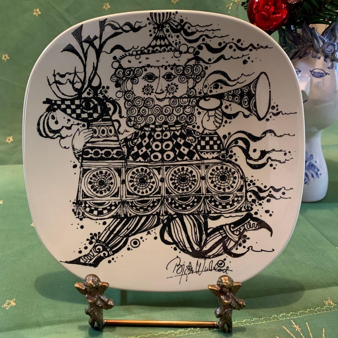 ビヨンヴィンブラッド　goodな1967年のビンテージクリスマスイヤープレート！