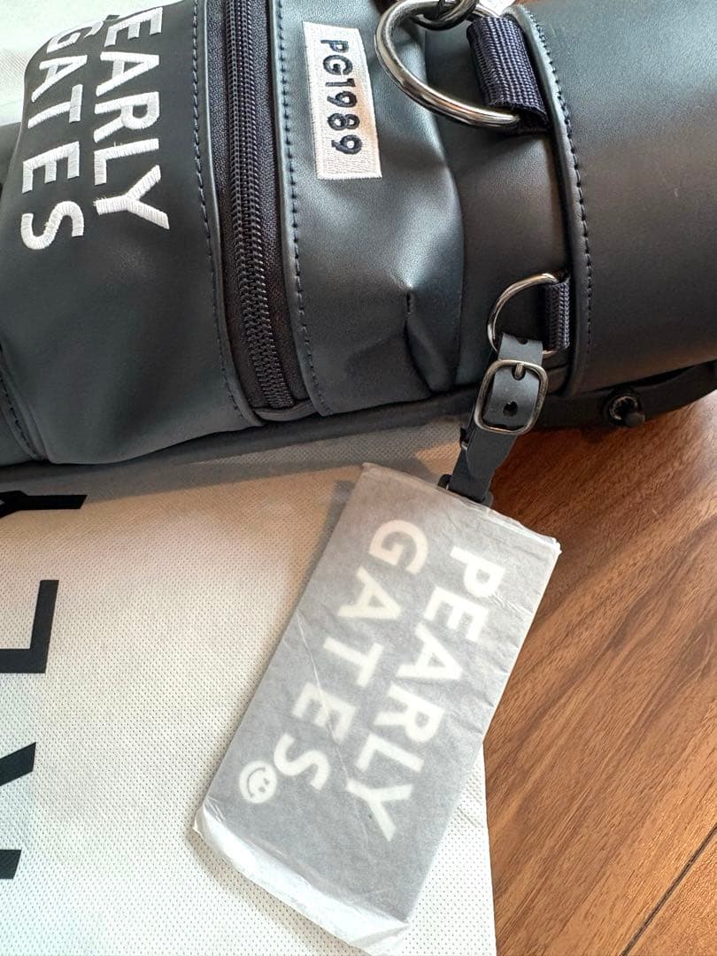 【新品】PEARLY GATES セルフスタンドバッグ　　 ネイビー