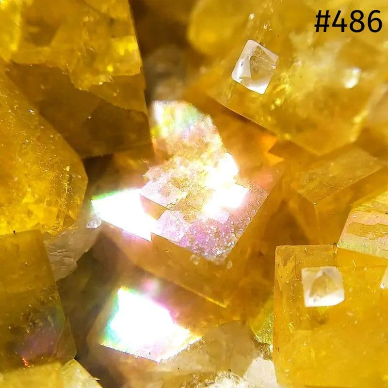 486 イリデッセンス フローライト＆クォーツ ドイツ産
