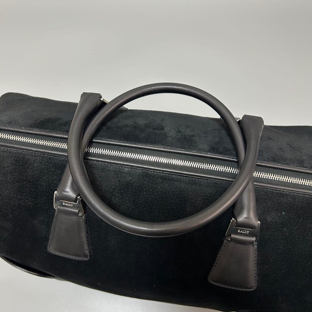BALLY バリー ボストンバッグ トラベルバッグ 大容量 レザー×スエード