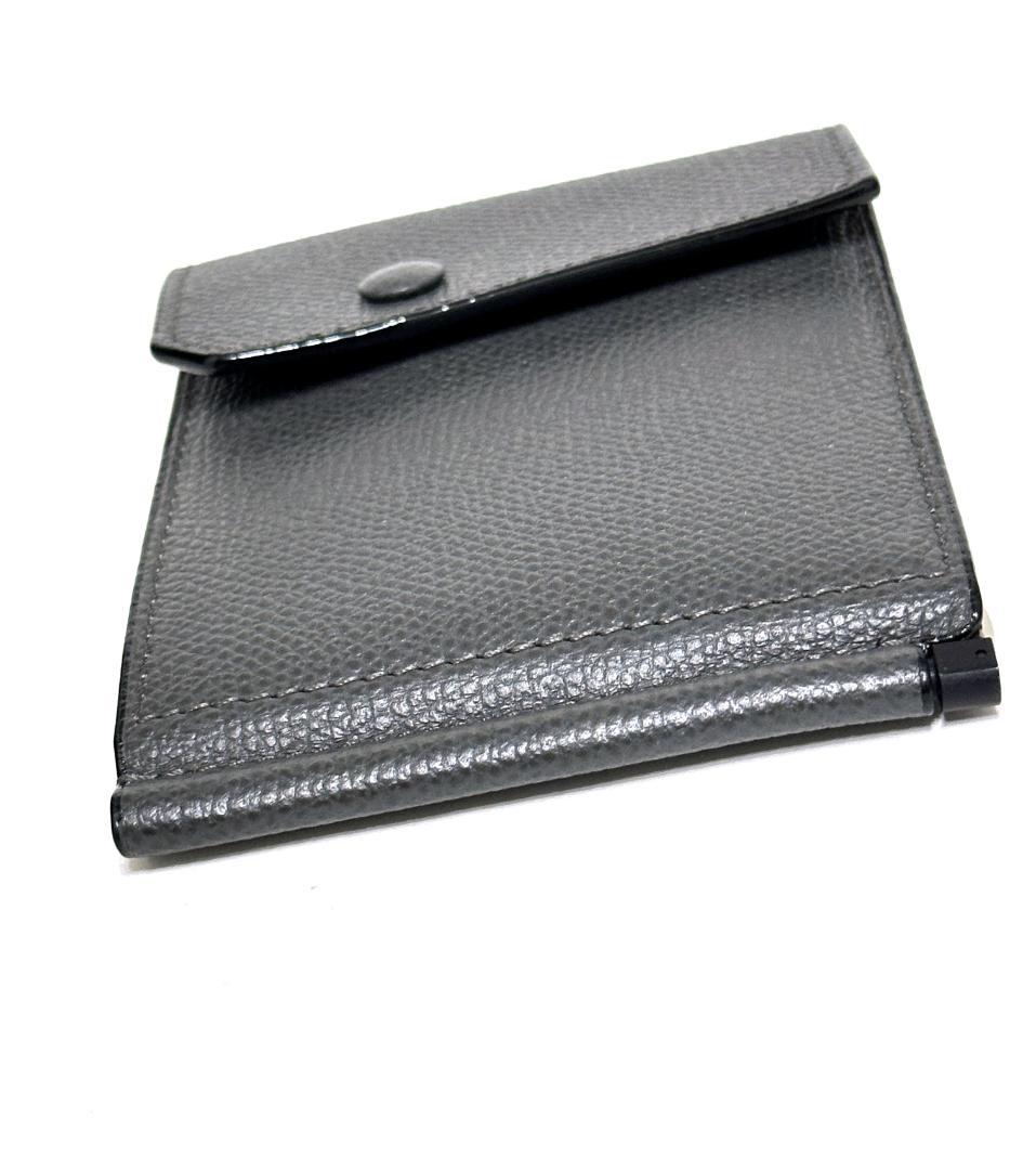 新品同様　ギャラ付き　2025　ヴァレクストラ　グリップ　レザー マネークリップ