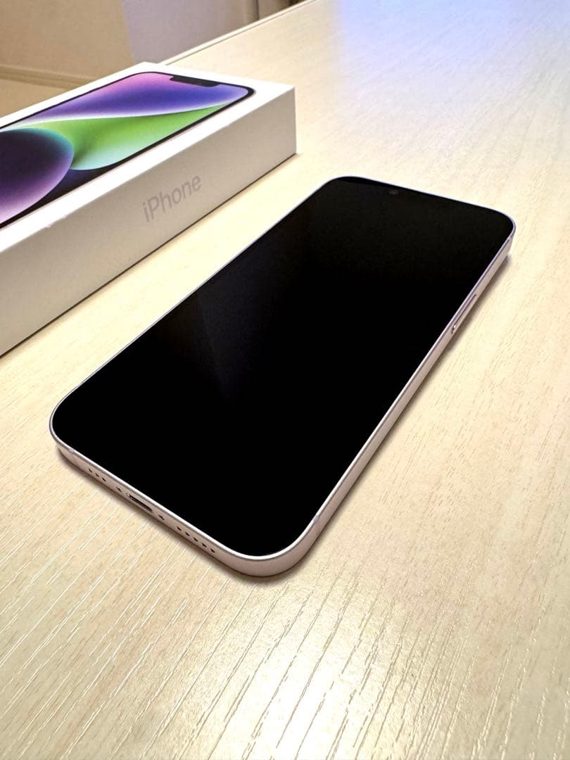 iPhone 14 パープル 128GB 美品