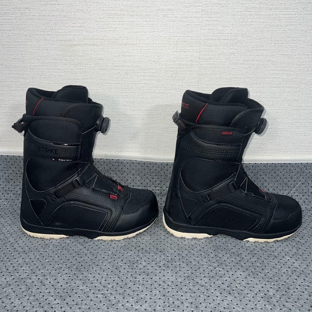5回使用 メンズ人気サイズ26cm HEAD STRIKE BOA スノボブーツ