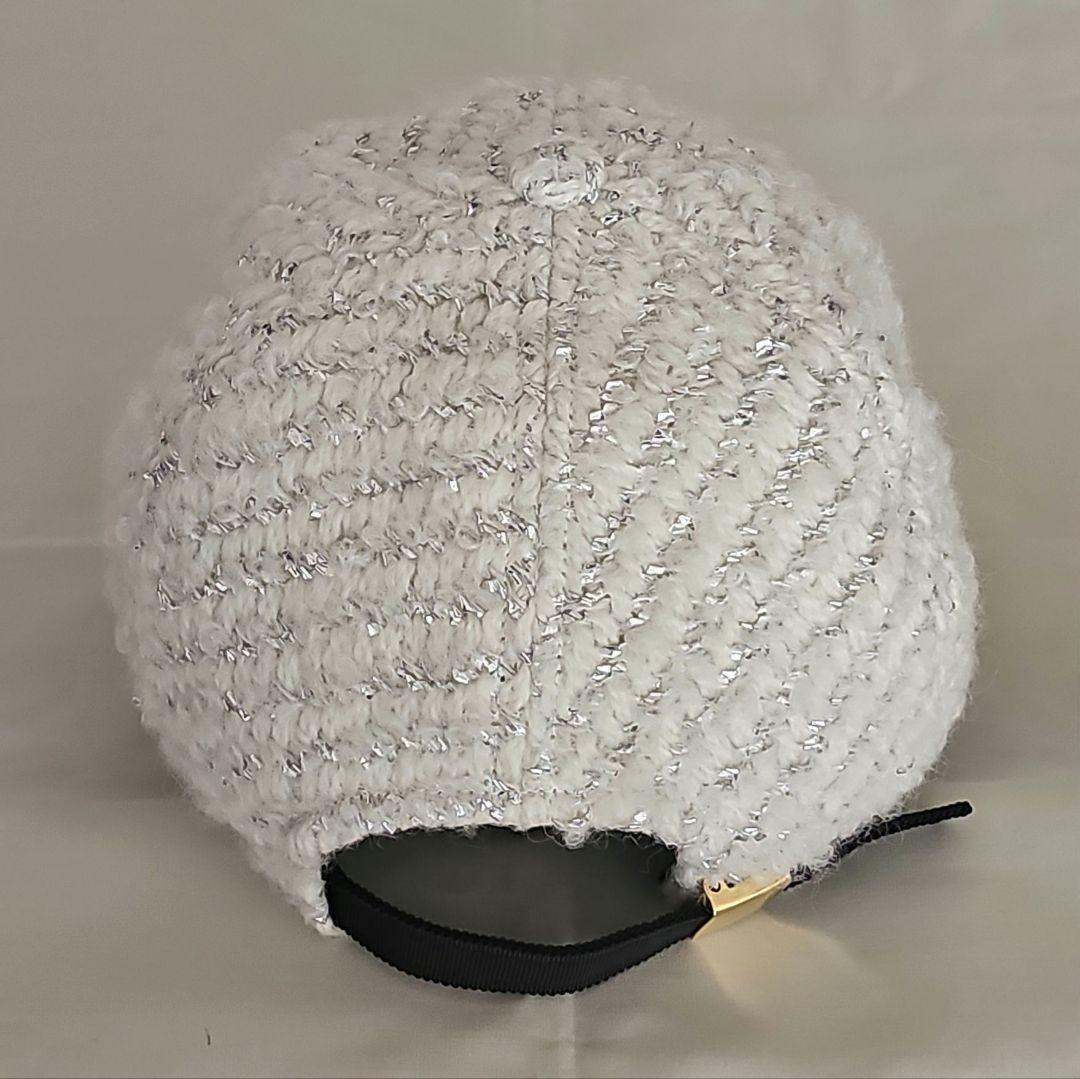 sacai ボアキャップ ホワイト