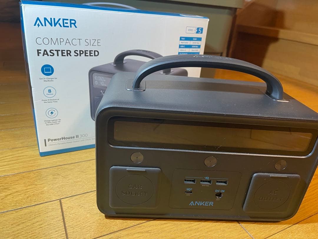 ANKER PowerHouse II 300 ポータブル電源②