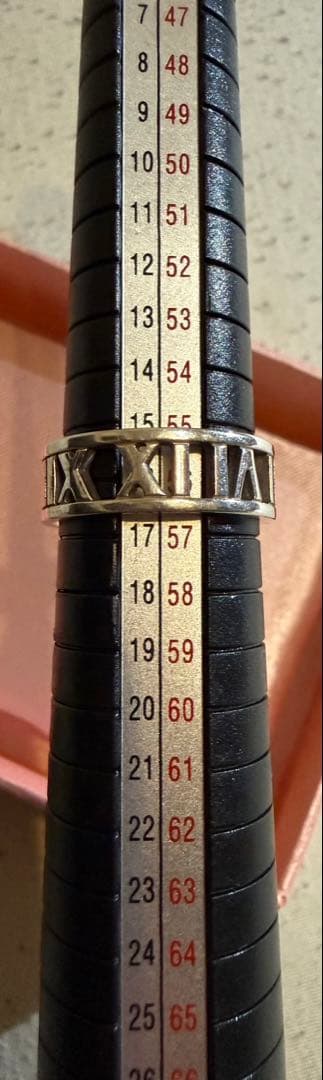 正規品 Tiffany ティファニー アトラスリング SV925 16号