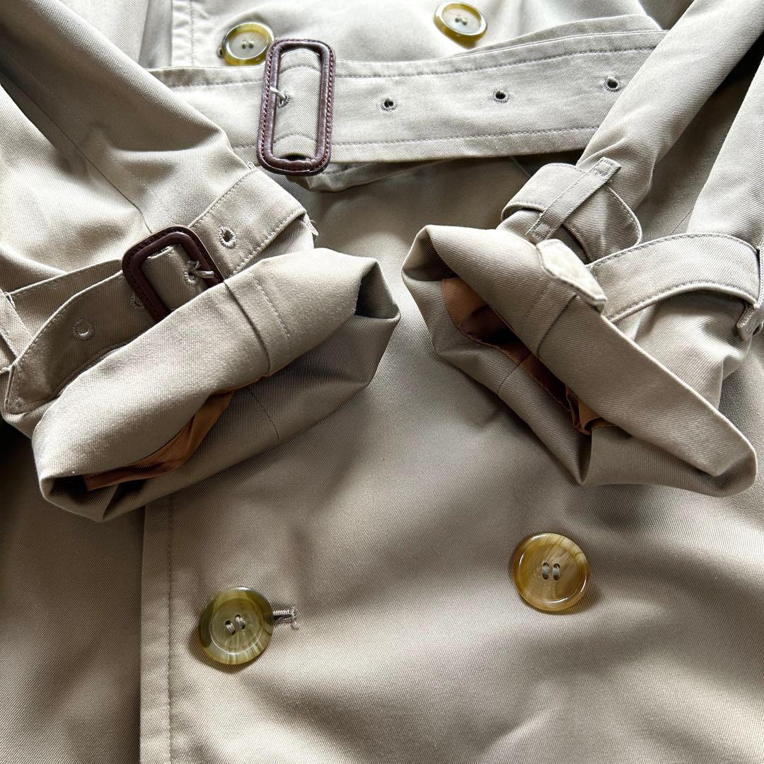 【希少2XL相当　美品】バーバリー　トレンチコート　マキシ丈　ベルト　ベージュ