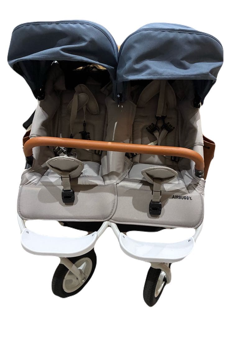 【美品】最新モデルAIRBUGGY ココダブル フロムバースEX リバーブルー