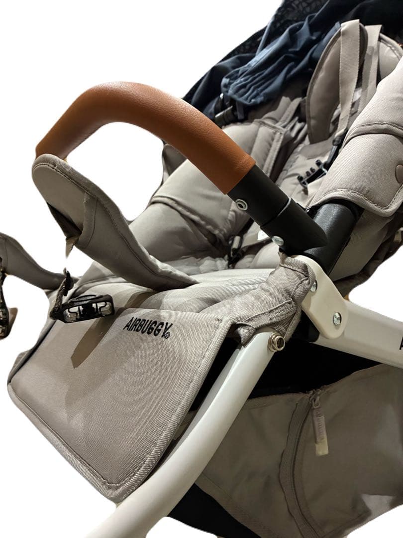 【美品】最新モデルAIRBUGGY ココダブル フロムバースEX リバーブルー