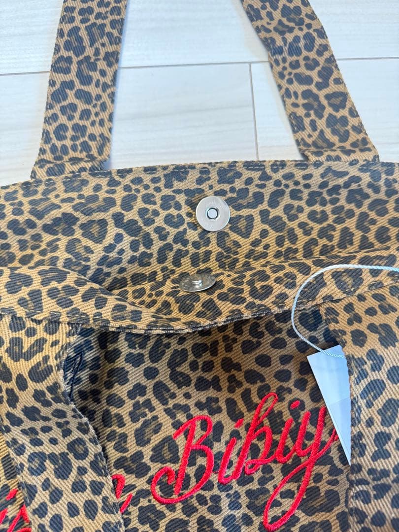 新品タグ付き　MAISON BIBIY. LEOPARD TOTE Bibiy
