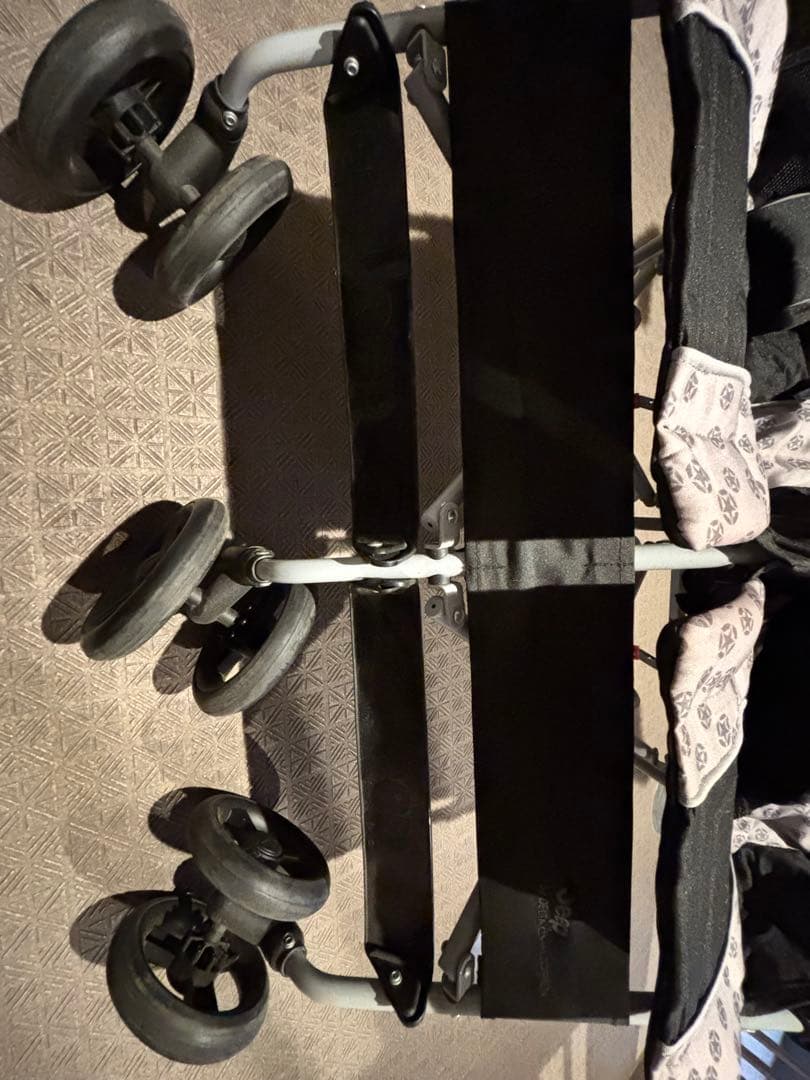 美品　ジープ　ダブルストローラー　ツイン　ベビーカー