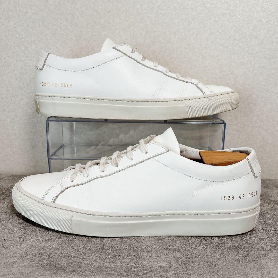コモンプロジェクト アキレスロー 42 スニーカー 本革 イタリア製 1528