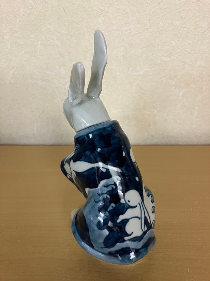 ＜go-shi＞ 陶祥窯 十二神像 兎 うさぎの置物
