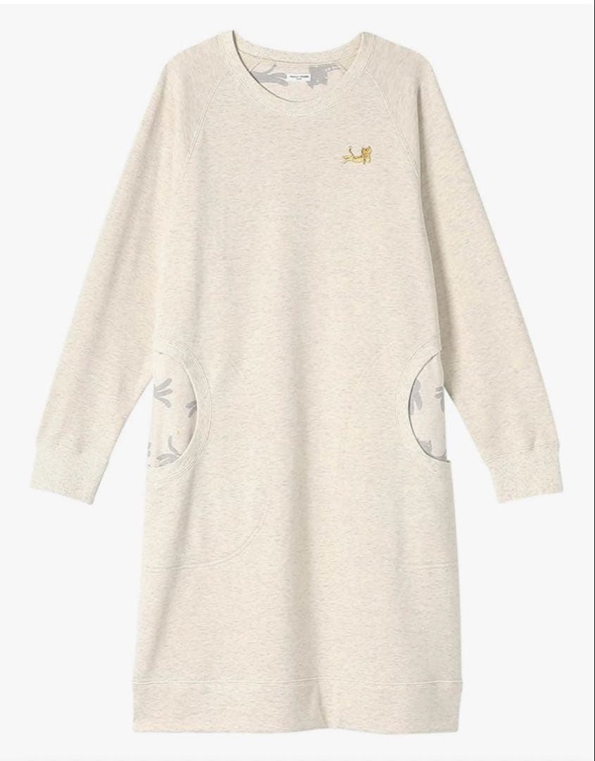 tsumori chisato sleep キラキラネコワンピース　ルームウェア