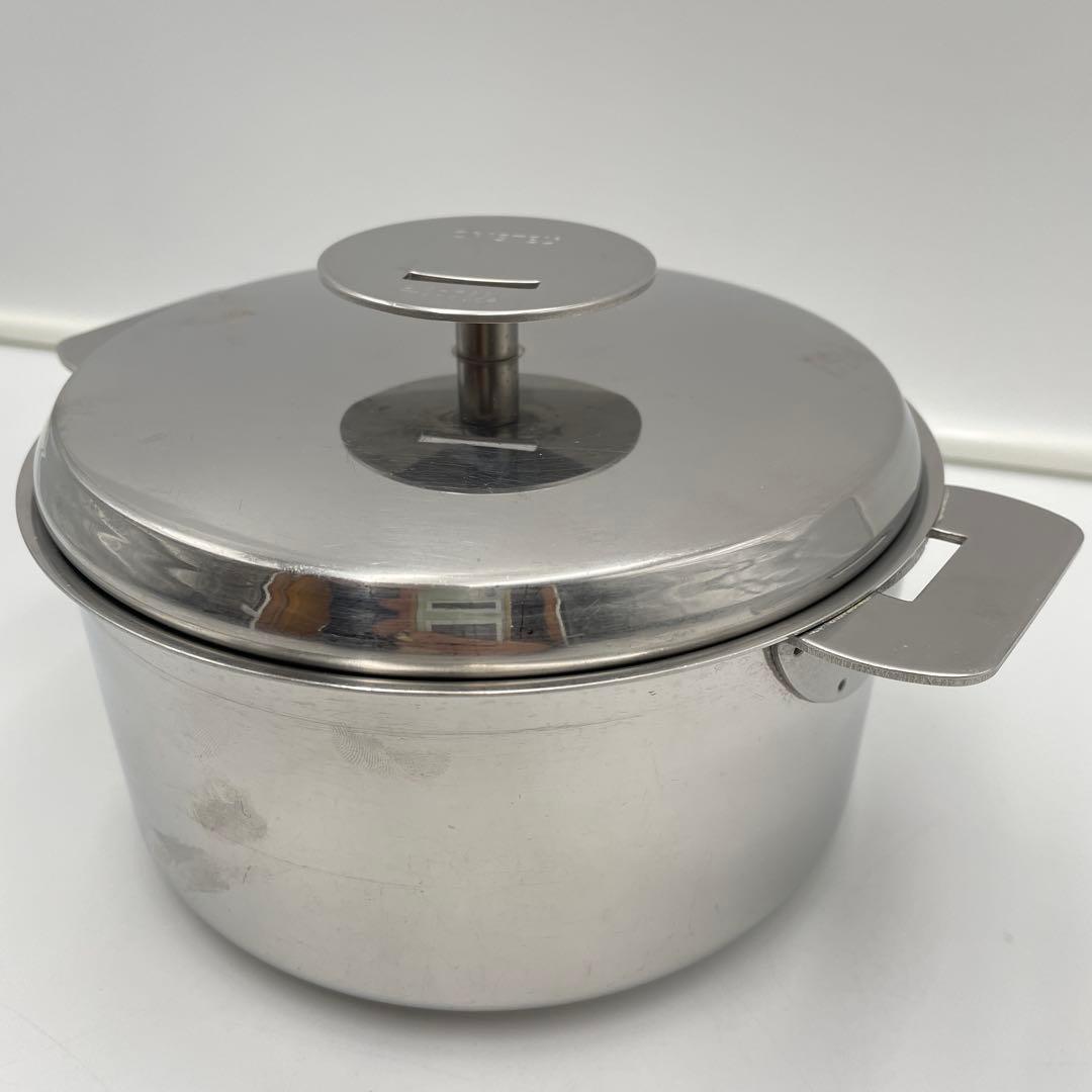 CRISTEL クリステル グラフィット 深鍋 18cm 蓋付き IH対応