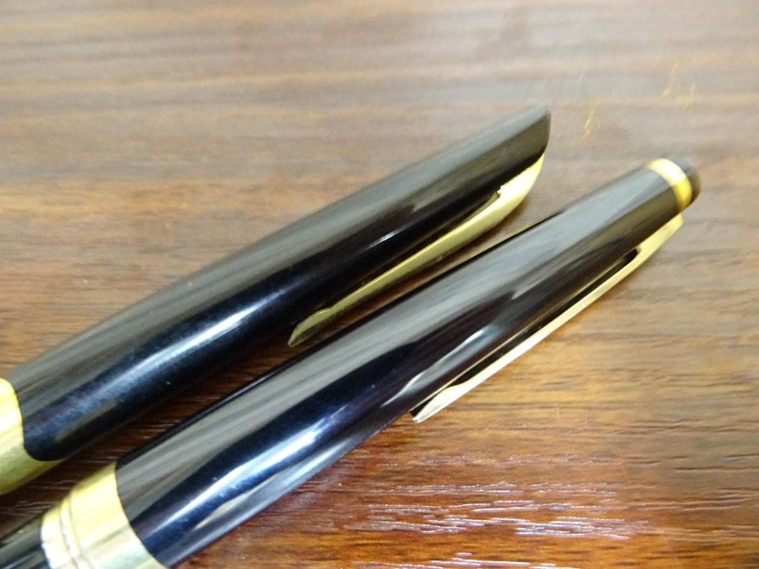 せ*お様 天001 万年筆 2本 セット ペン先 18K PILOT プラチナ