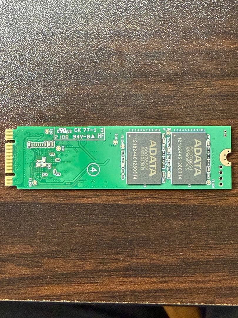 M.2 SATA SSD 1.9TB 中古 (バッファロー外付SSD搭載SSD