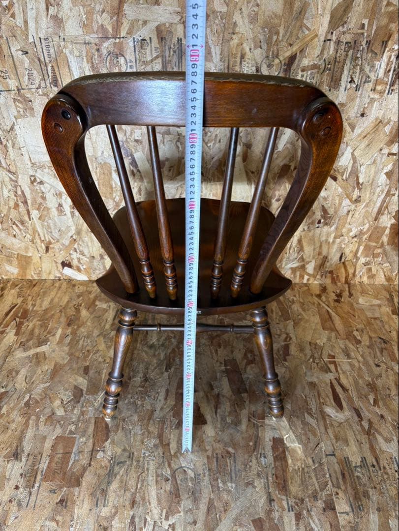 ①カリモク ウィンザーチェア ヴィンテージ アンティーク ダイニングチェア