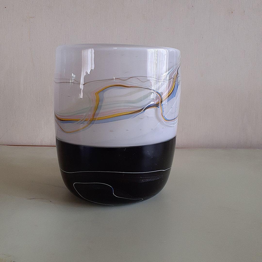 添田亜希子作　ガラスの器