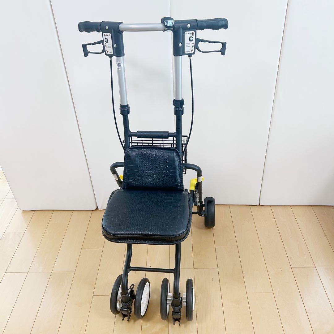 SHIMA 島製作所 シルバーカー テノール EVO クロコダイル BK