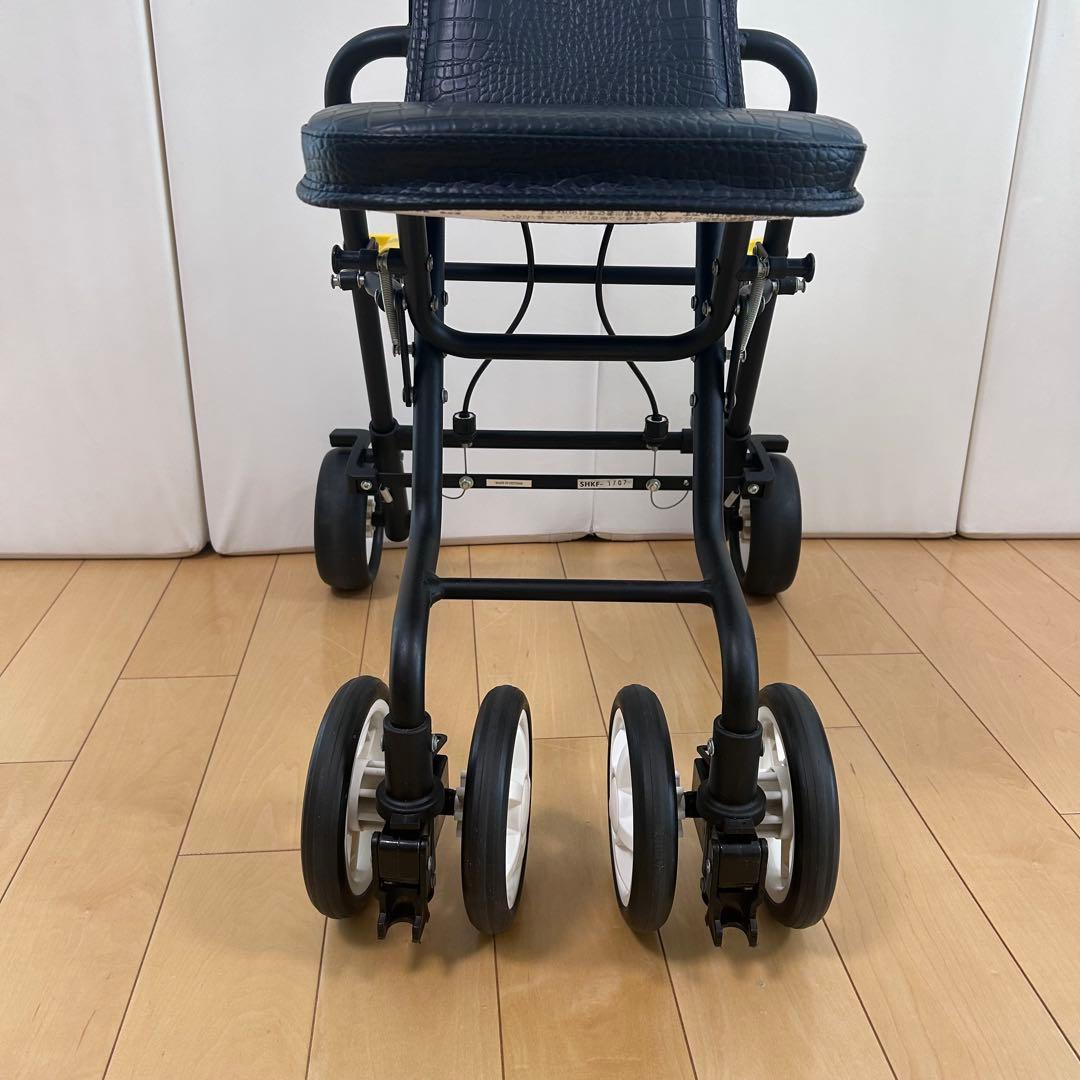 SHIMA 島製作所 シルバーカー テノール EVO クロコダイル BK