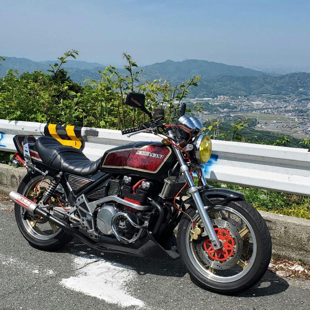 ゼファー400 用 角刈りテール MKII タンク カバー