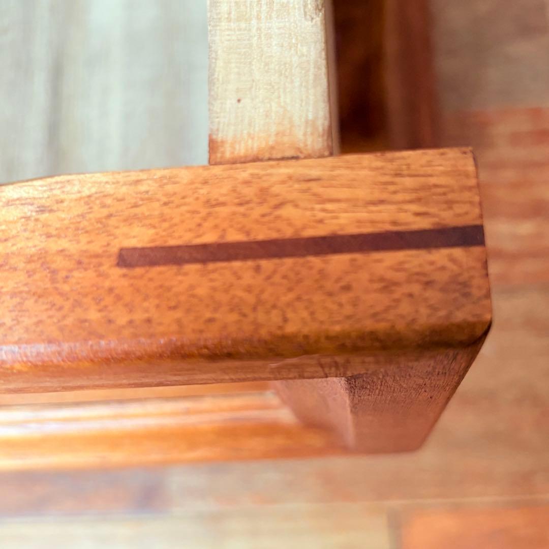 【木製品】一点物 ナチュラル 4段チェスト オープンラック ヴィンテージ