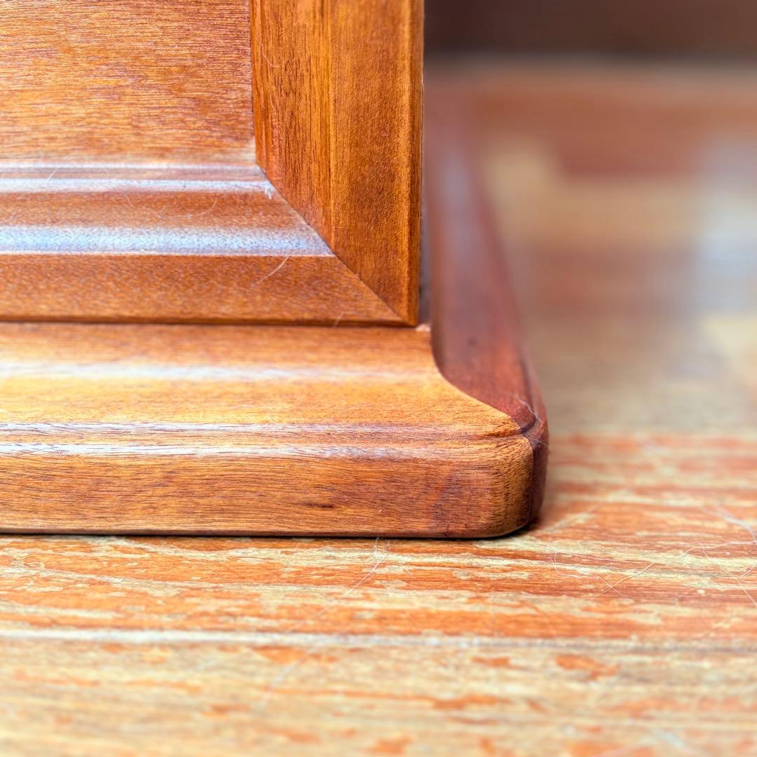 【木製品】一点物 ナチュラル 4段チェスト オープンラック ヴィンテージ